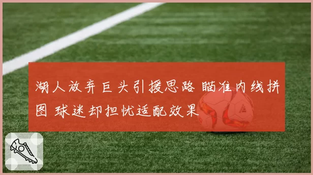 湖人放弃巨头引援思路 瞄准内线拼图 球迷却担忧适配效果