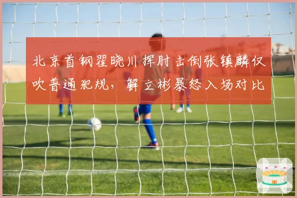 北京首钢翟晓川挥肘击倒张镇麟仅吹普通犯规，解立彬暴怒入场对比裁判回看后维持原判__br_